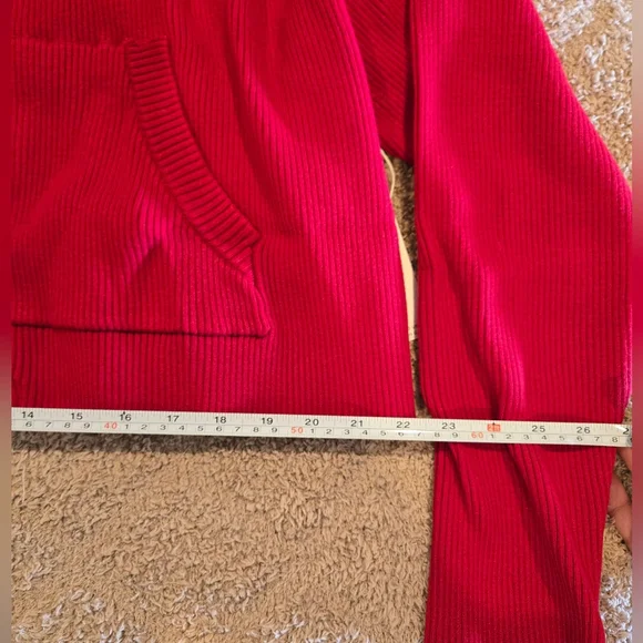 LSPACE x Anthropologie Jet Set Cropped Hoodie | Emboldened | Size M - Picture 7 of 8